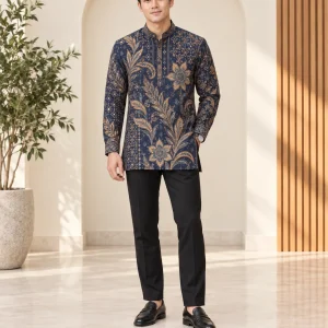arjuna nila batik kurta