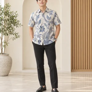 bayu mutiara men's batik shirt