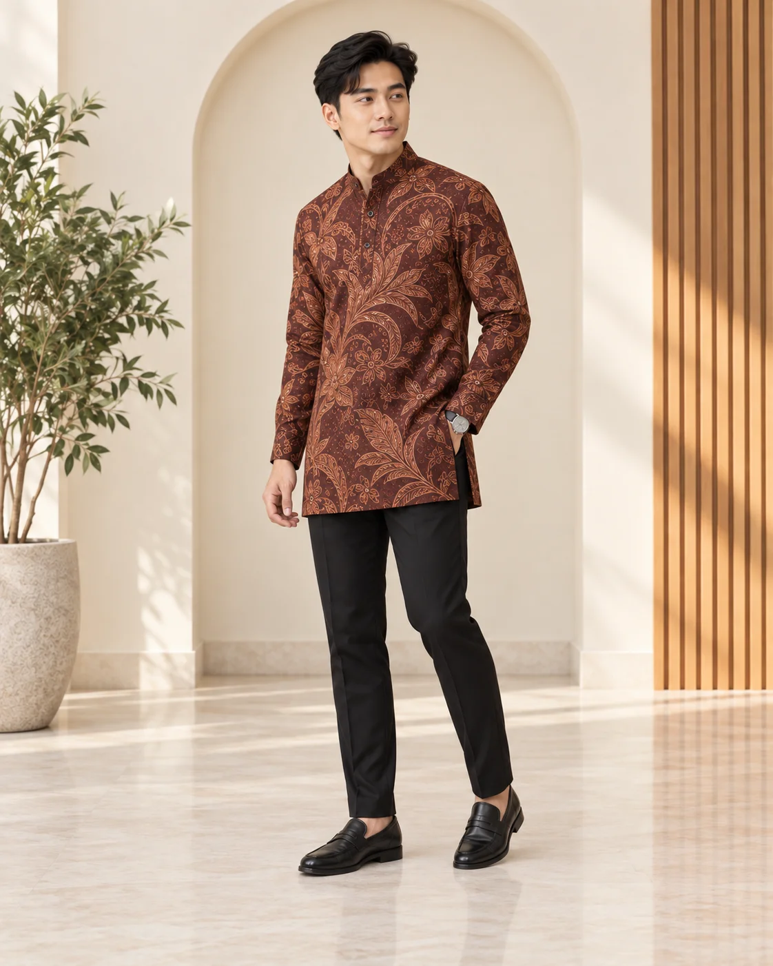 bayu senja batik kurta bayu senja batik kurta