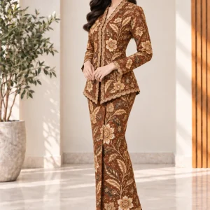 bunga tembaga batik kebaya
