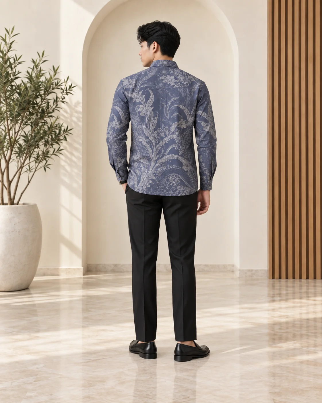 langit perak long sleeve batik 2 langit perak long sleeve batik 2