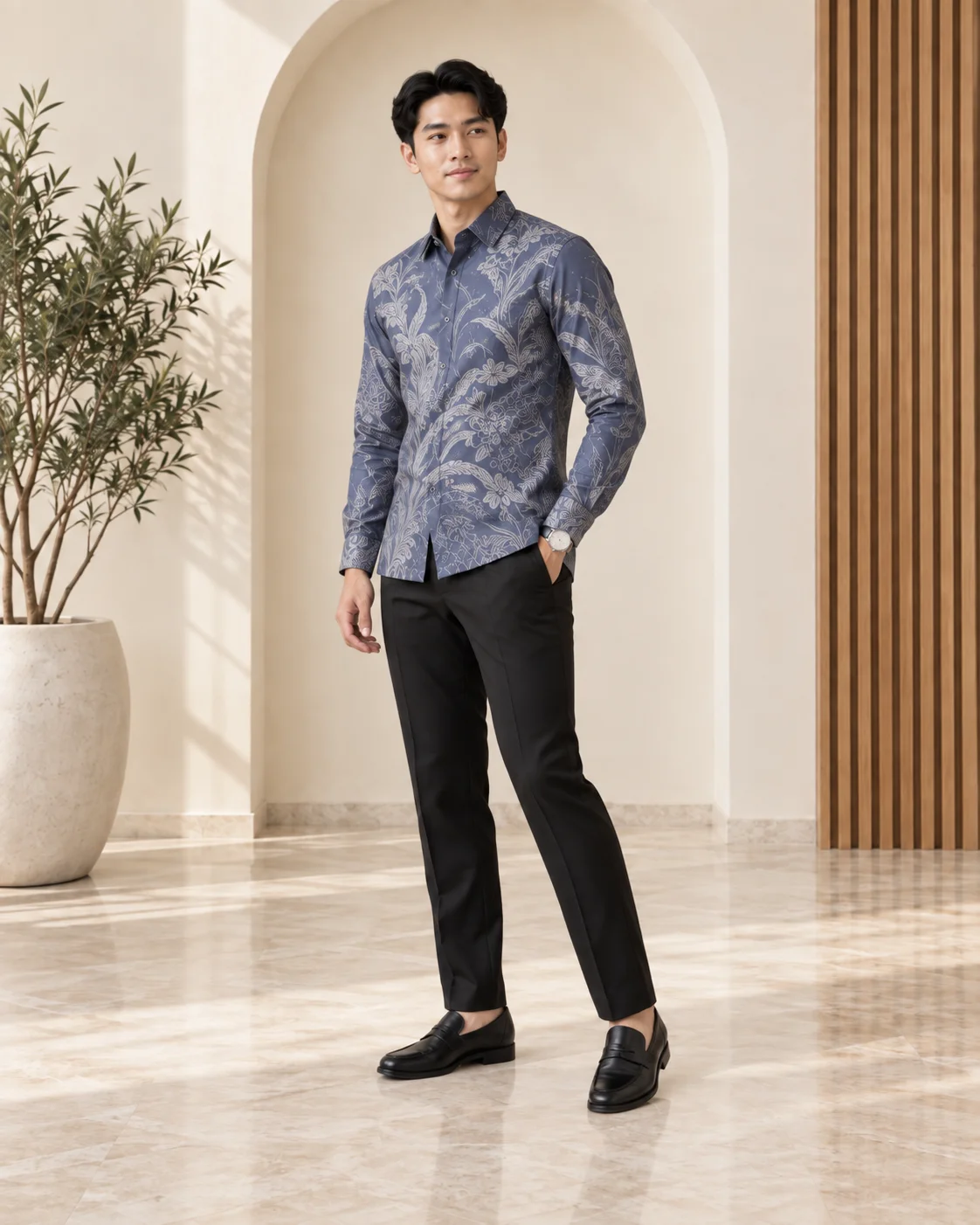 langit perak long sleeve batik 3 langit perak long sleeve batik 3