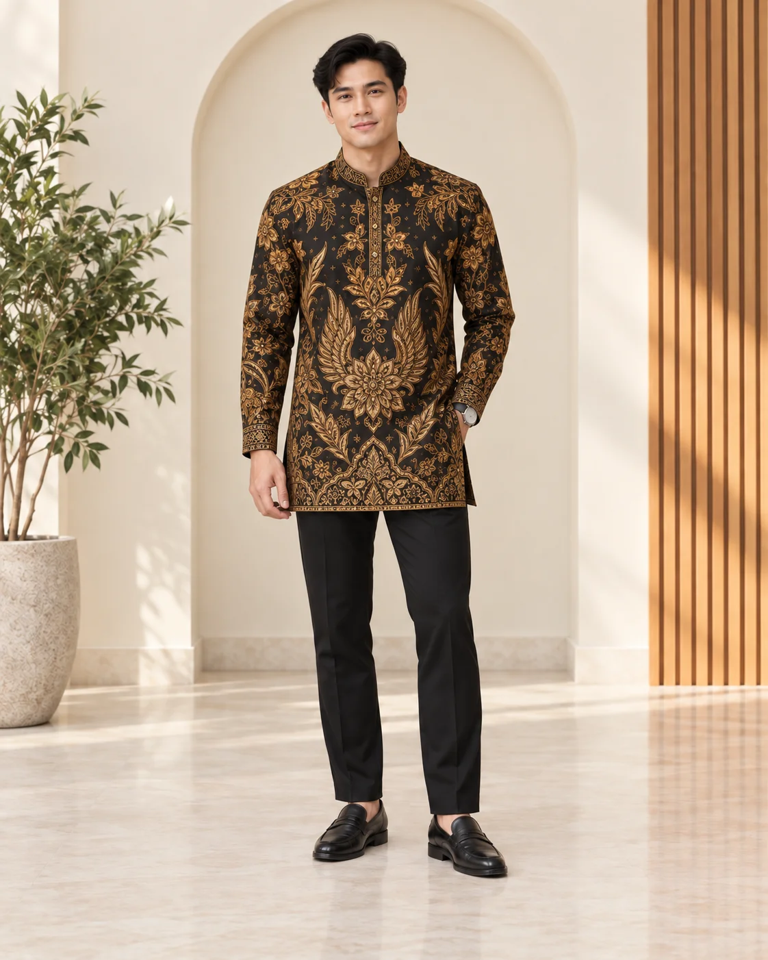 mahkota emas batik kurta 3 mahkota emas batik kurta 3