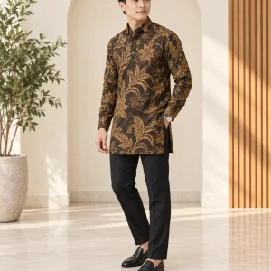 mahkota emas batik kurta
