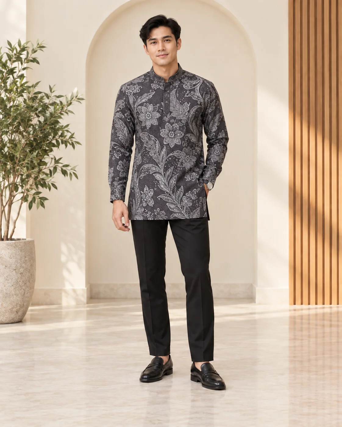 malam perak batik kurta malam perak batik kurta