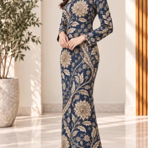 nusa seruni batik dress