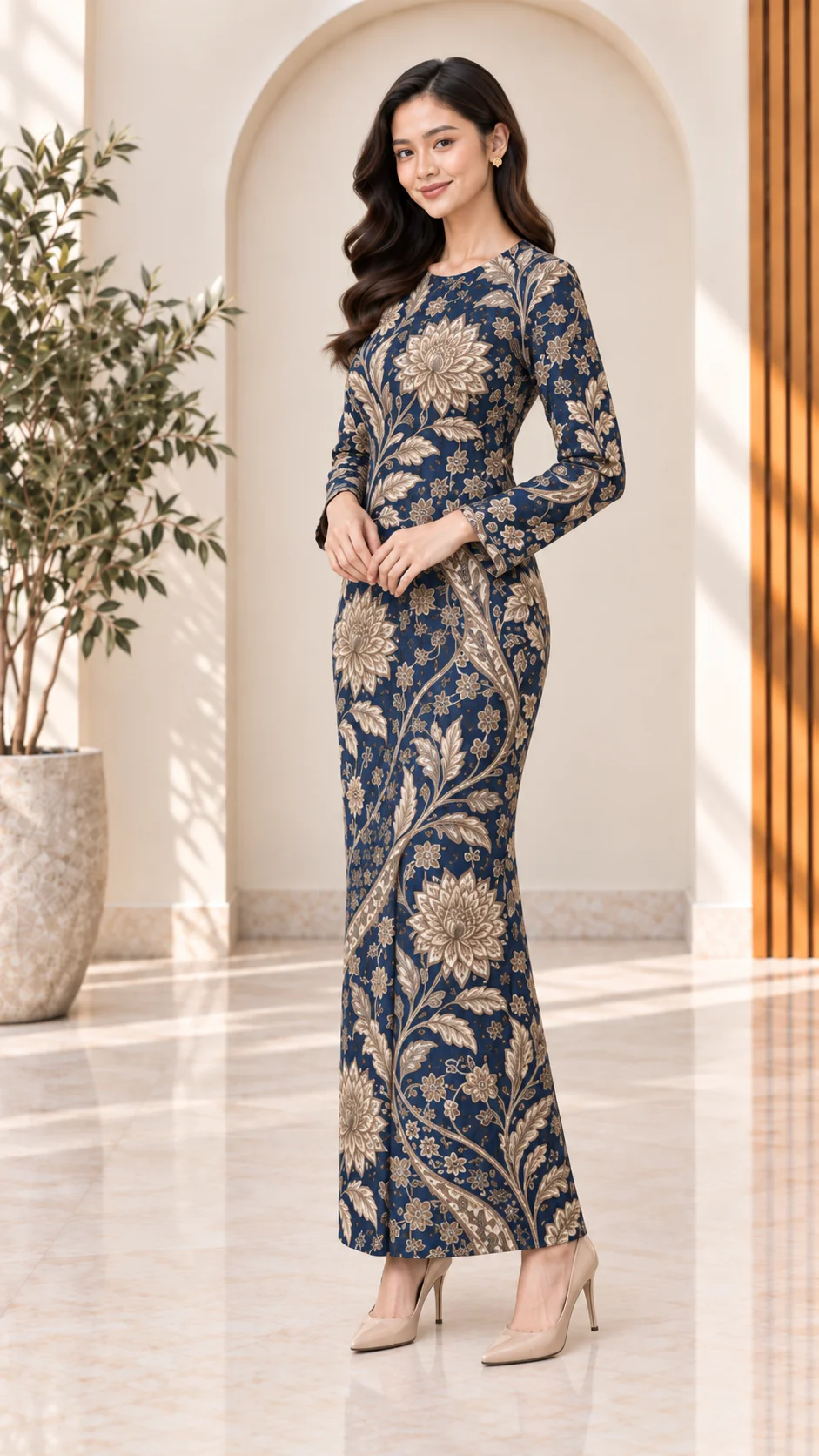 nusa seruni batik dress nusa seruni batik dress