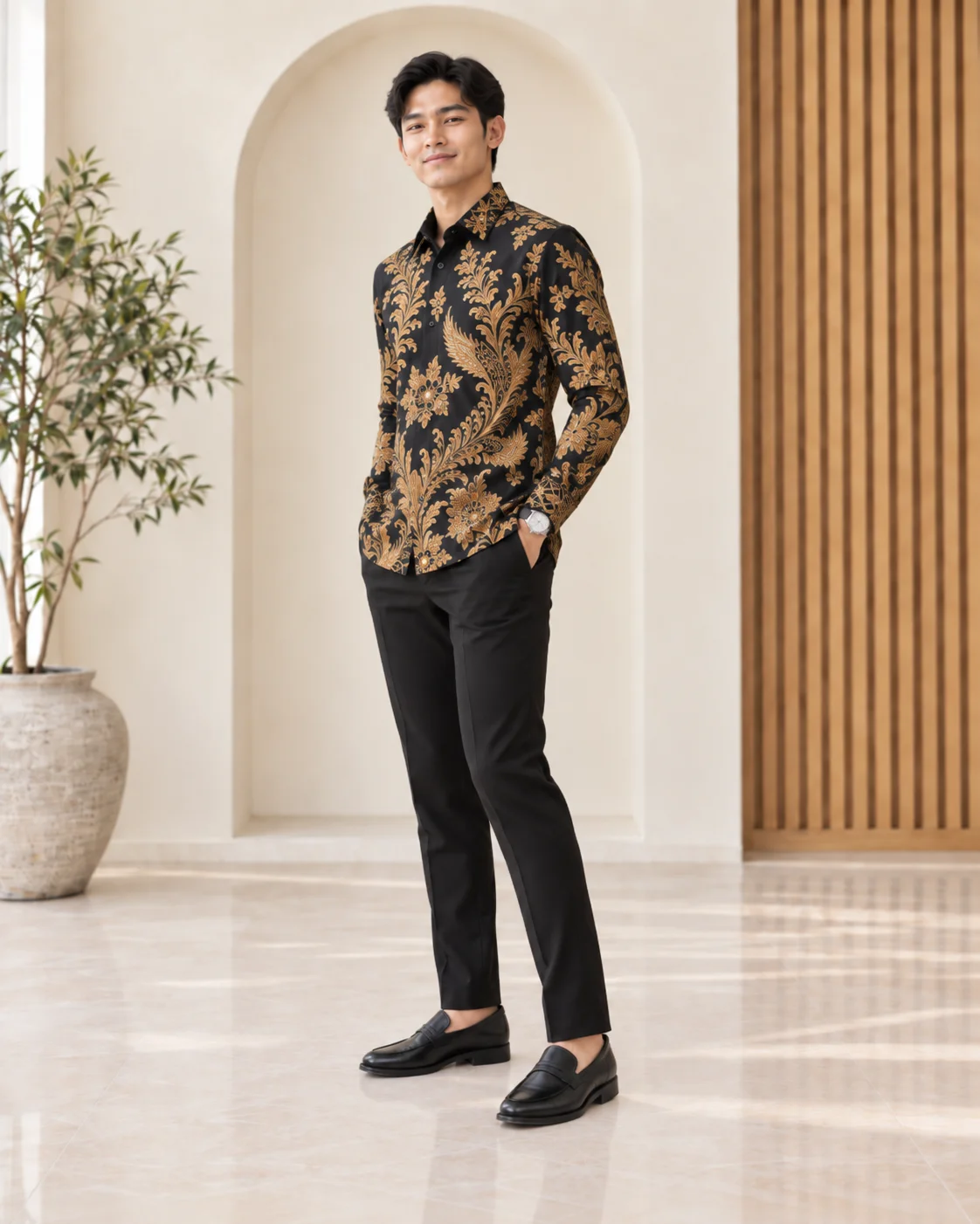 pusaka emas long sleeve batik 3 pusaka emas long sleeve batik 3