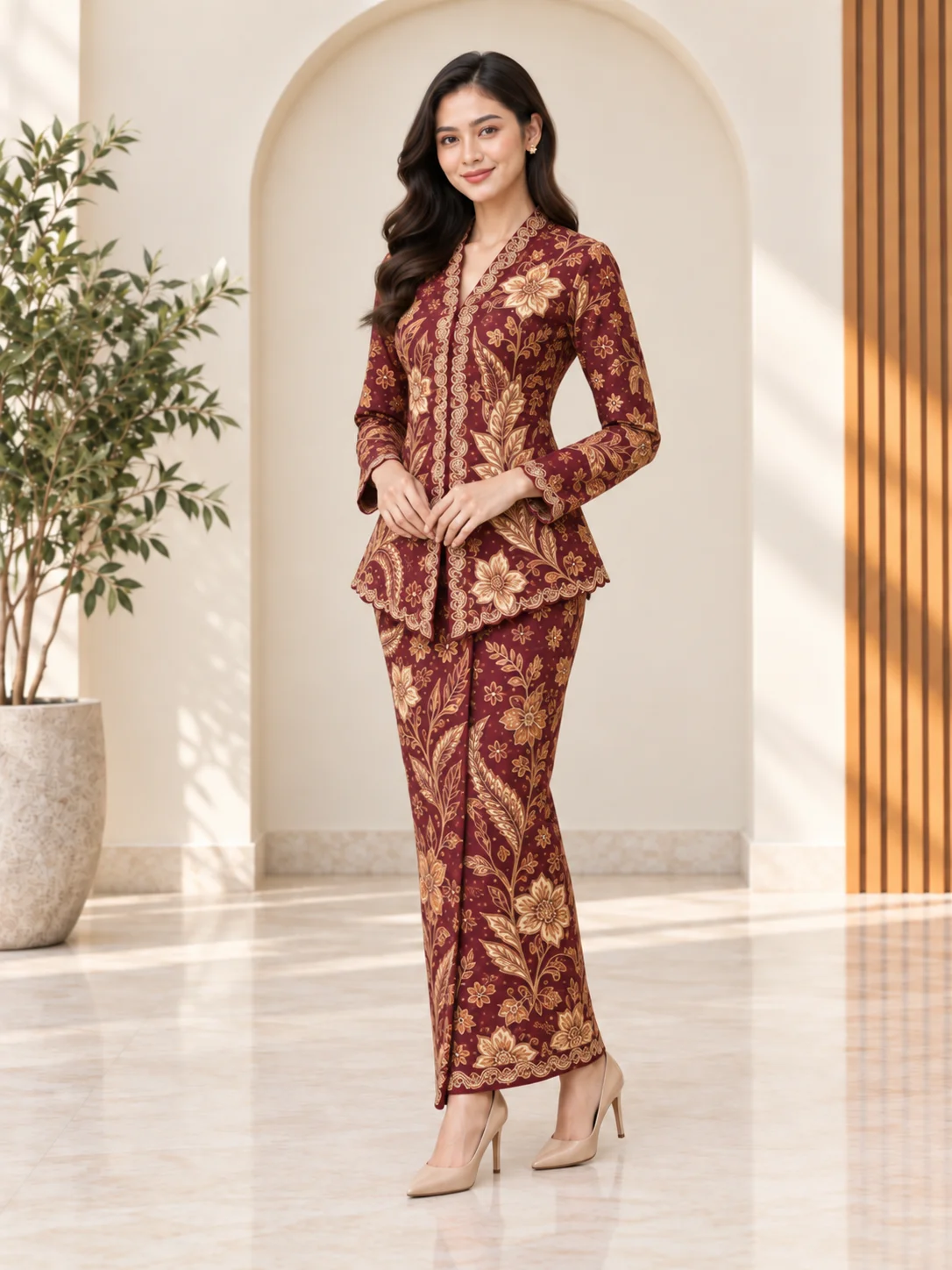 puteri merah batik kebaya puteri merah batik kebaya
