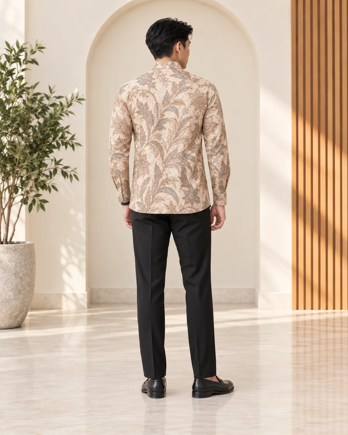 putih cendana long sleeve batik 1 putih cendana long sleeve batik 1