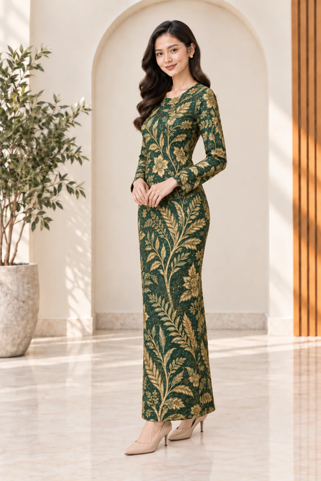 rimba zamrud batik dress rimba zamrud batik dress