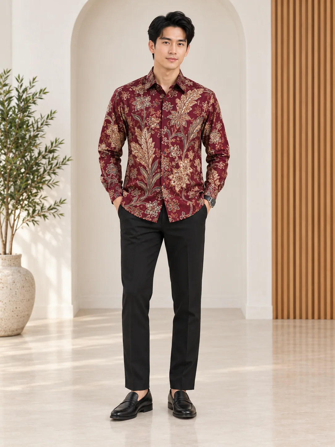 seri meranti long sleeve batik 3 seri meranti long sleeve batik 3