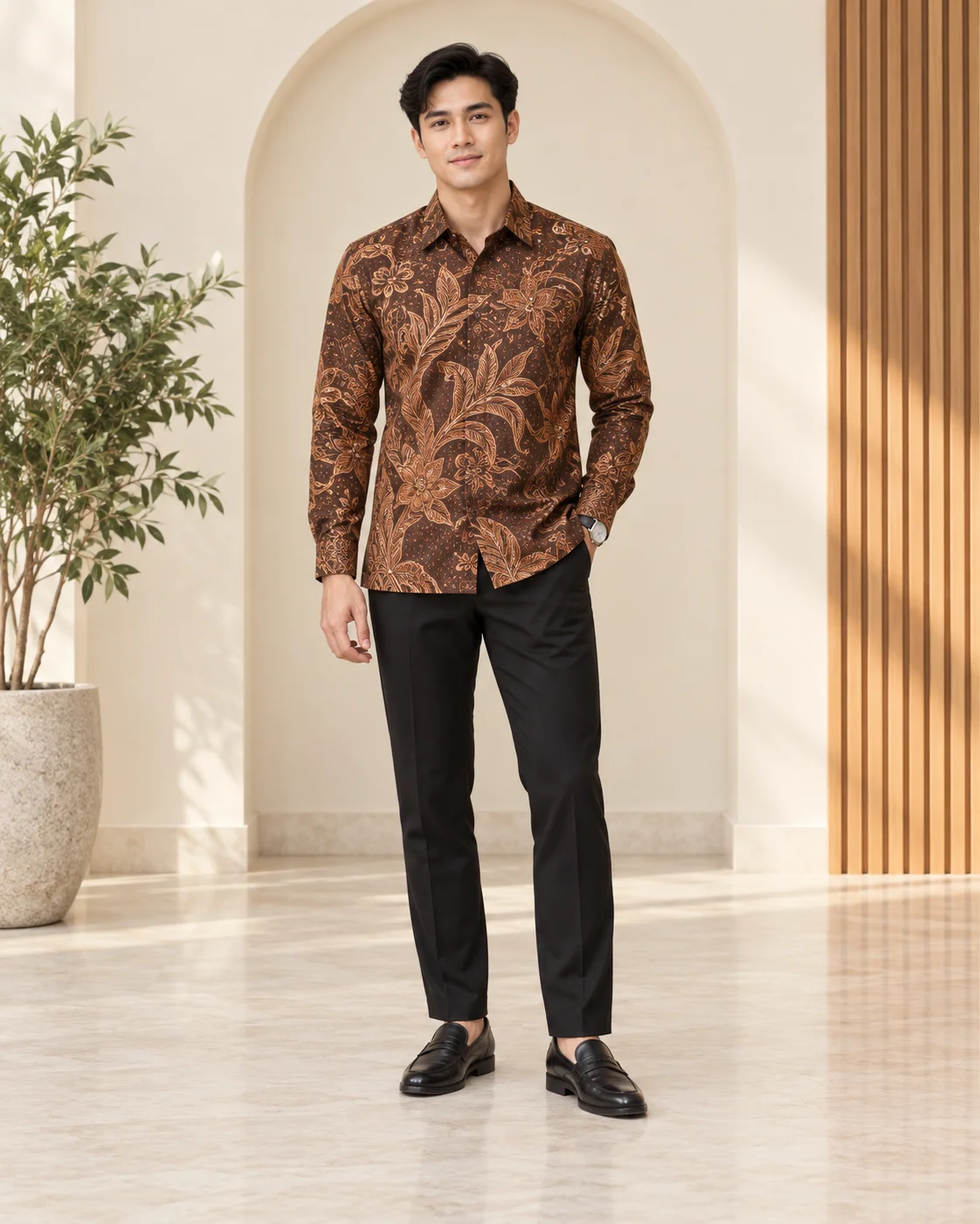 wira tembaga long sleeve batik 2 wira tembaga long sleeve batik 2