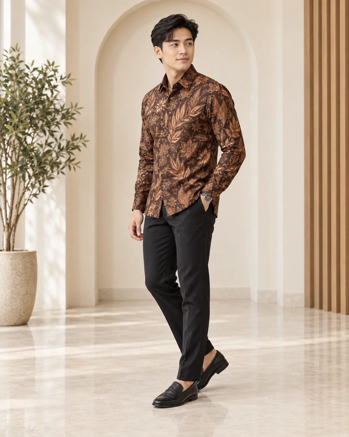 wira tembaga long sleeve batik 3 wira tembaga long sleeve batik 3